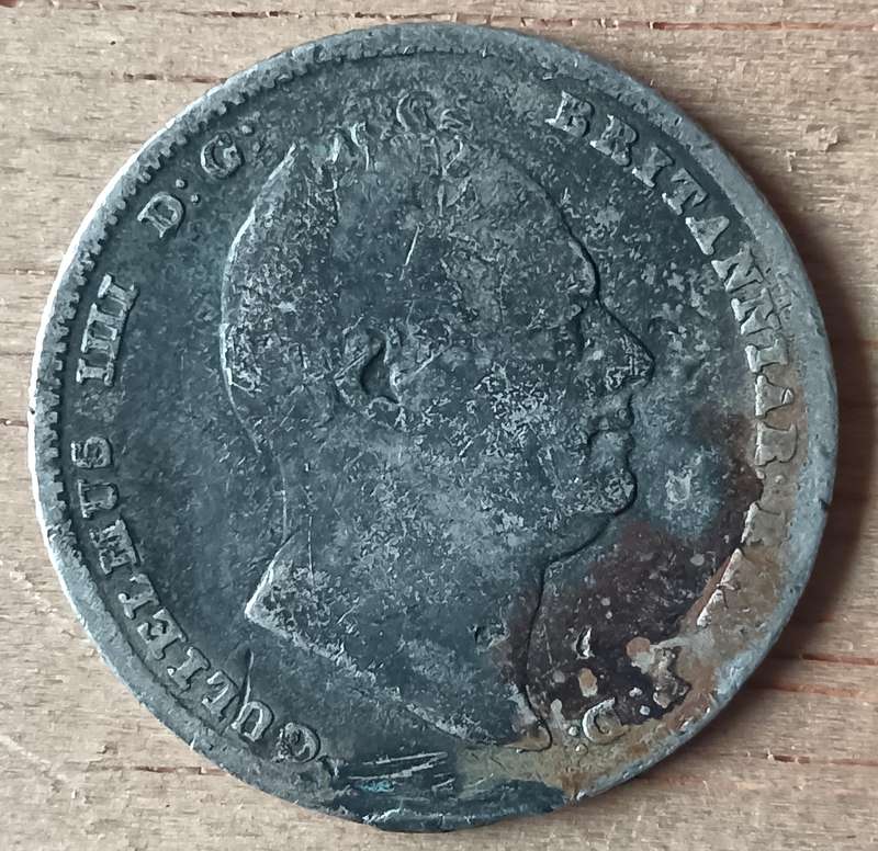 Great Britain silver 6 Pence 1835
