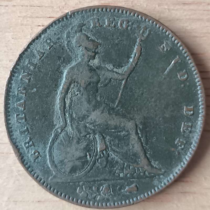 Great Britain Penny 1856 very rare