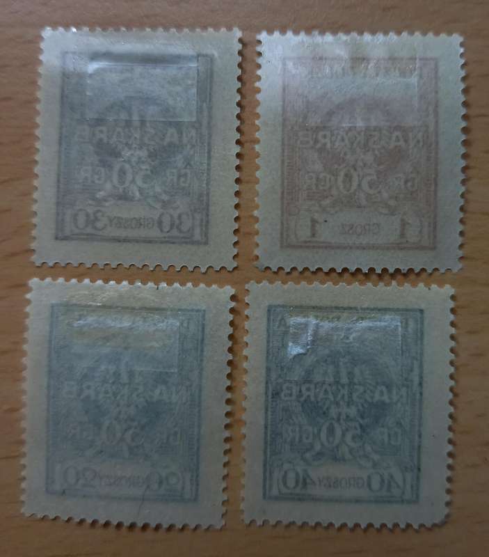 1925 Poland State Treasury full set of 11 MH stamps