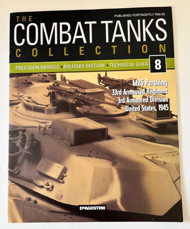 M26 Pershing 33rd Armored Division Germany 1945  - (United States) (Atlas Edition DeAgostini 1:72)
