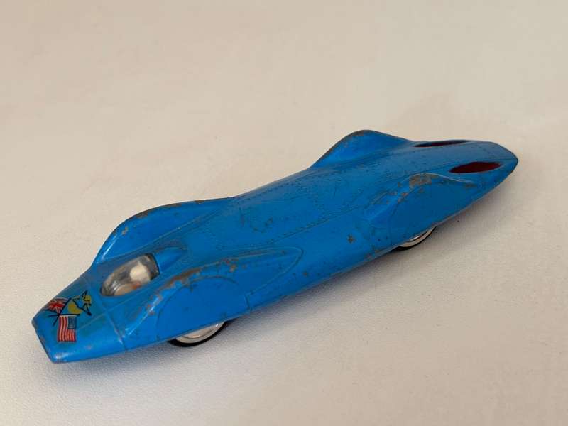 Vintage Bluebird Record Car #153 (Corgi +/-1:43 made in Britain)