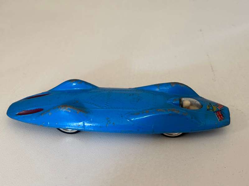 Vintage Bluebird Record Car #153 (Corgi +/-1:43 made in Britain)
