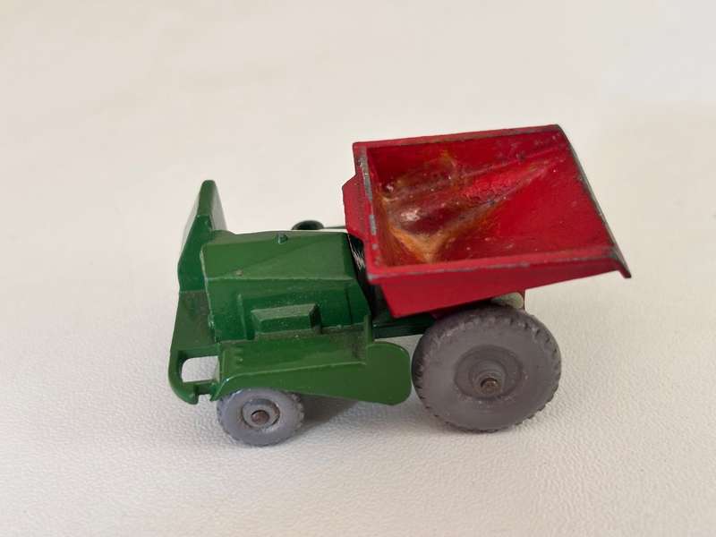Rare Vintage Muir Hill Dumper Truck no.2 (Lesney Matchbox 1:86 - Made in England)