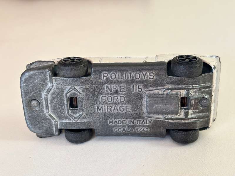 Ford Mirage no.E15 (Politoys 1:43 made in Italy)