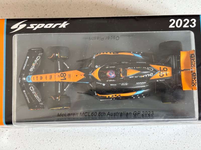 Oscar Piastri - McLaren MCL60 F1 2023 Australian GP (Spark 1:43)