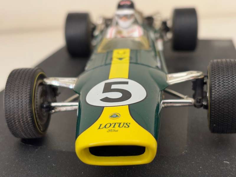 Jim Clark - Lotus F1 1967 (Quartzo 1:18 rare)
