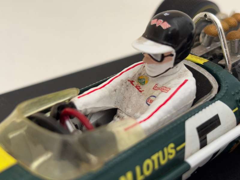 Jim Clark - Lotus F1 1967 (Quartzo 1:18 rare)