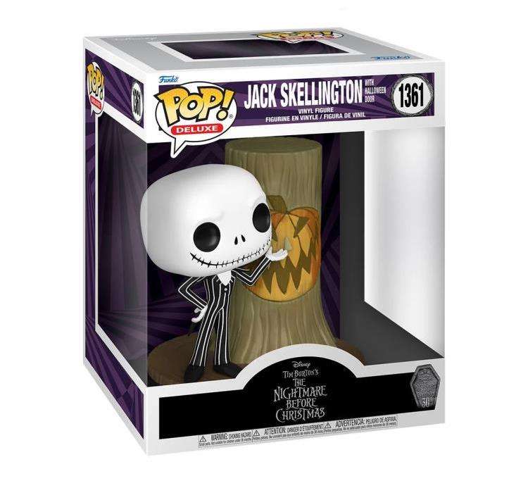 Funko POP! DLX NBX 30TH JACK W/ HALLOWEEN TOWN DOOR VIN FIG