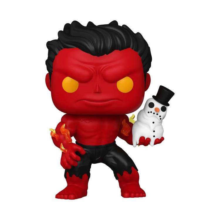 Funko POP! MARVEL HLDY S4 RED HULK VIN FIG