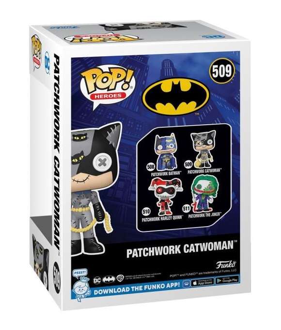 Funko POP! ANIMATION PATCHWORK CATWOMAN VIN FIG