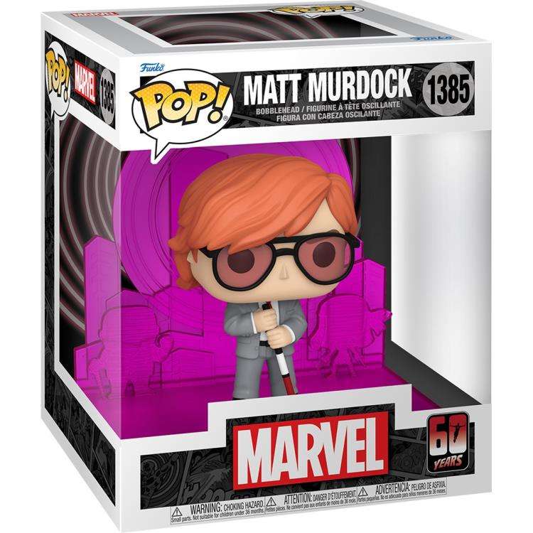 Funko POP! DELUXE DAREDEVIL 60TH MATT MURDOCK W RADAR VIN FIG