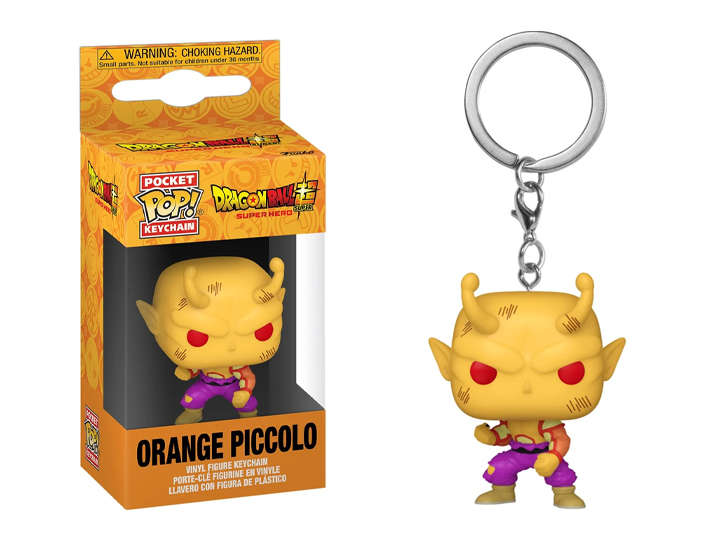 Funko POP! KEYCHAIN DRAGONBALL SUPER SUPERHERO ORANGE PICCOLO