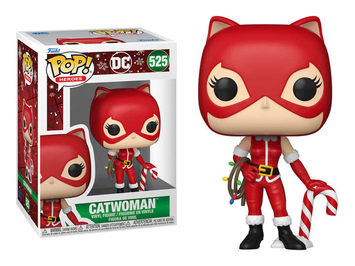 Funko POP! HEROES HOLIDAY S4 CATWOMAN VIN FIG