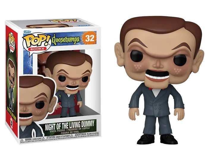 Funko POP! BOOKS GOOSEBUMPS NIGHT OF THE LIVING DUMMY VIN FIG