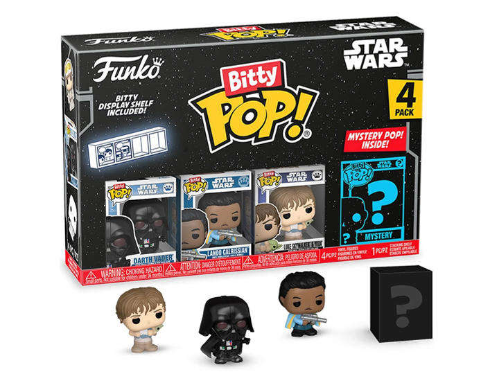 Funko BITTY POP! STAR WARS S2 VADER 4PK FIG