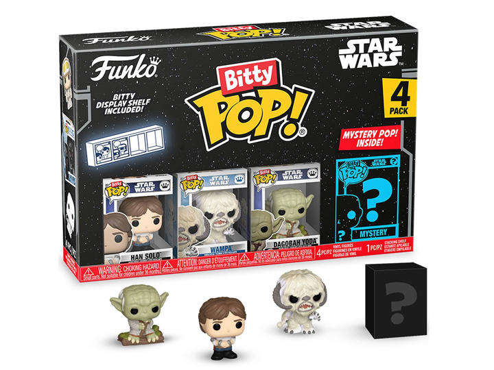 Funko BITTY POP! STAR WARS S2 LEIA 4PK FIG