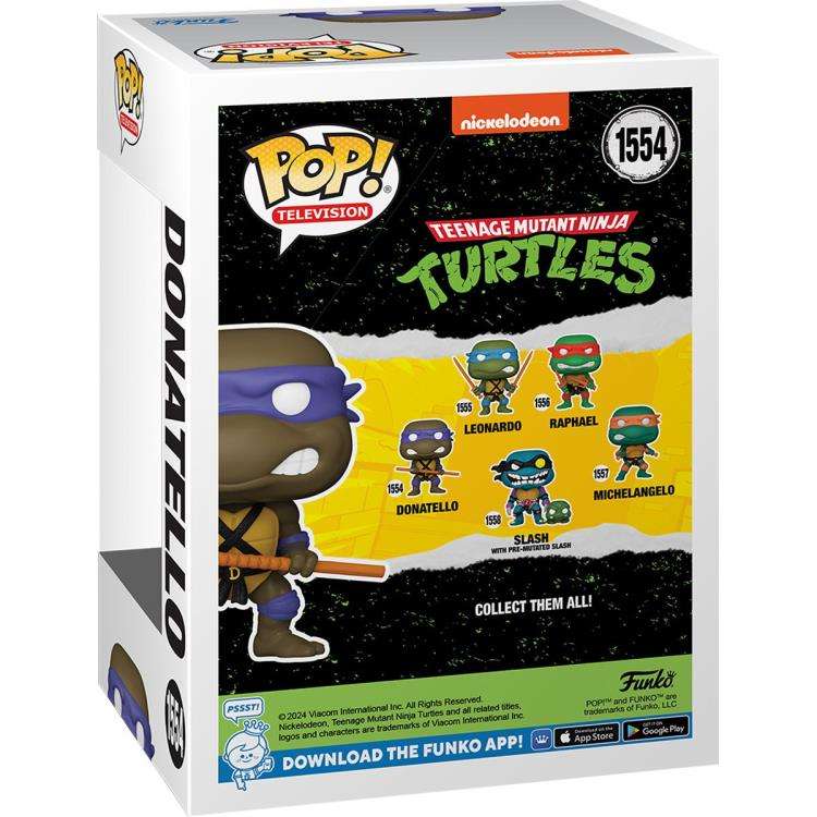 Funko POP! TV TMNT S4 DONATELLO VIN FIG