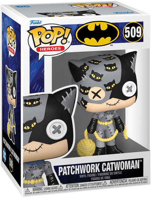 Funko POP! ANIMATION PATCHWORK CATWOMAN VIN FIG