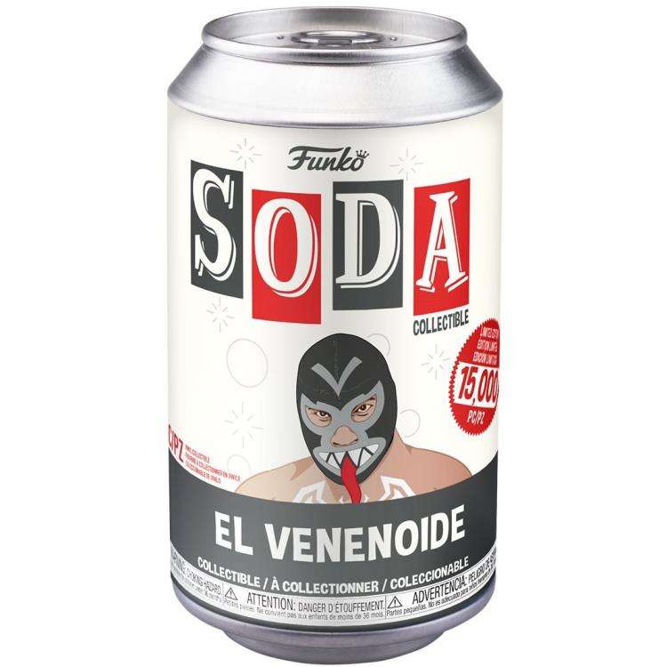 Funko VINYL SODA! LUCHADORES VENOM W/ METALLIC