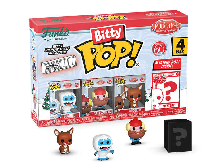 Funko BITTY POP! RUDOLPH BUMBLE 4PK