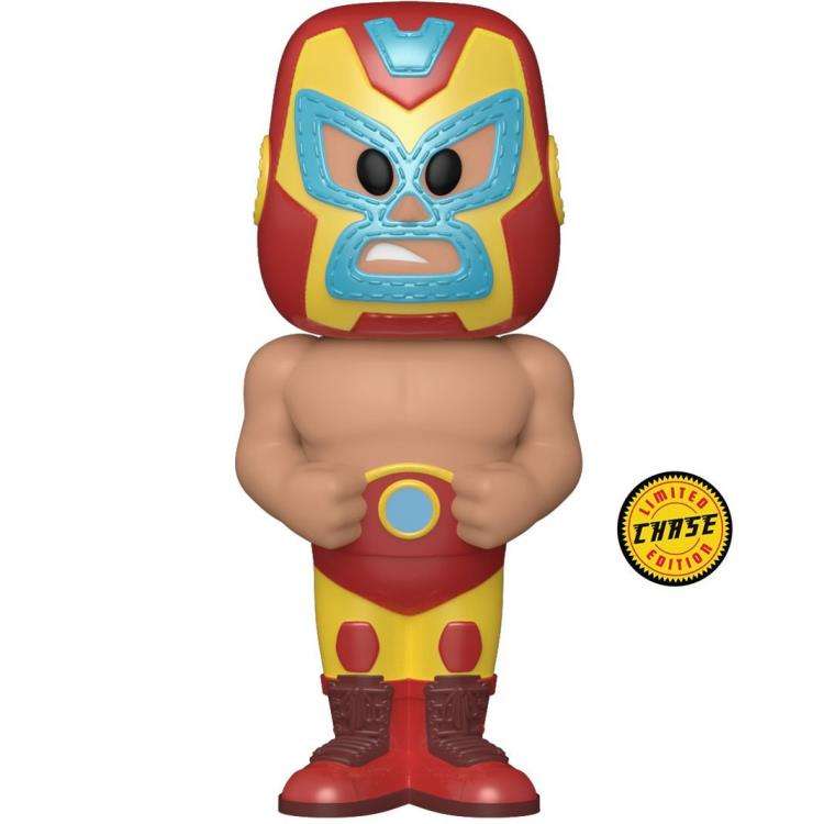 Funko VINYL SODA! LUCHADORES IRON MAN W/ METALLIC