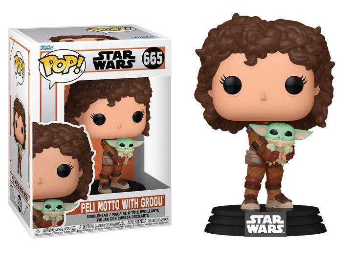 Funko POP! VINYL MANDALORIAN PELI MOTTO W/ GROGU