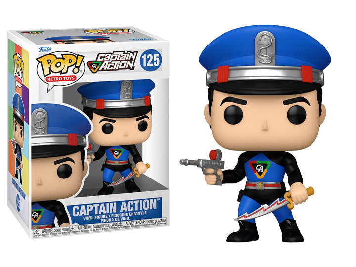 Funko POP! VINYL HEROES CAPTAIN ACTION VIN FIG
