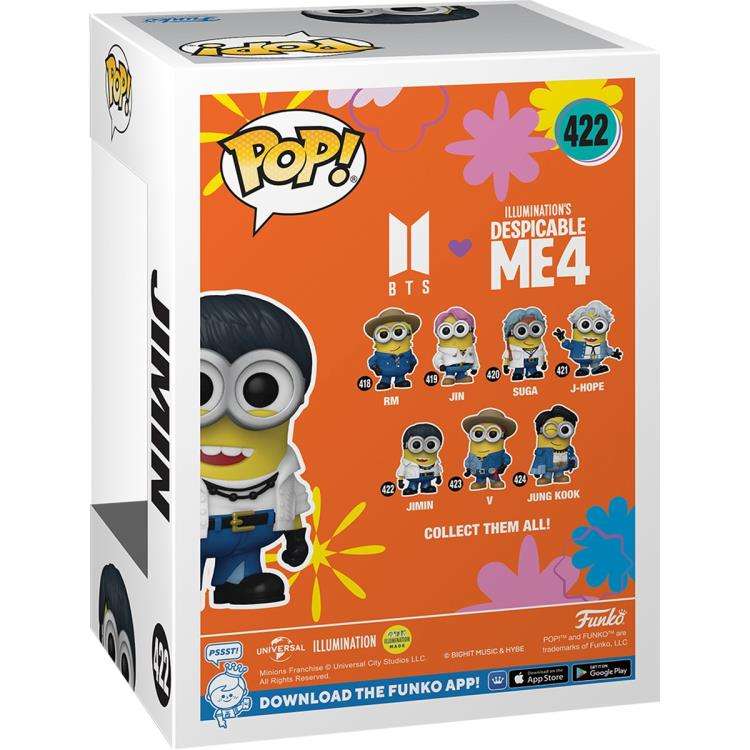 Funko POP! ROCKS BTS X MINIONS JIMIN FIG