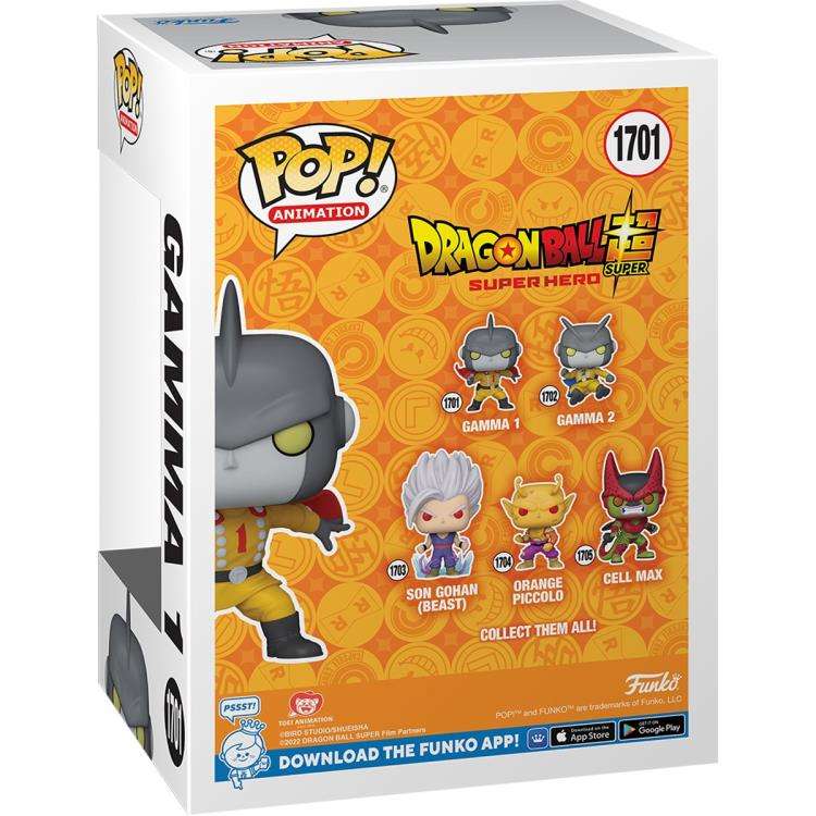 Funko POP! ANIMATION DRAGONBALL SUPER SUPERHERO GAMMA 1 VIN FIG