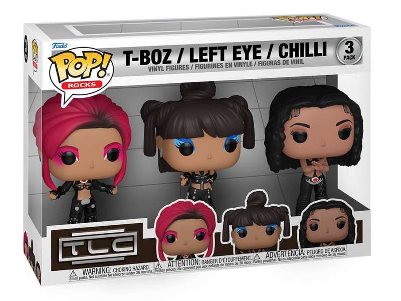 Funko POP! ROCKS TLC SCRUBS 3PK VIN FIG