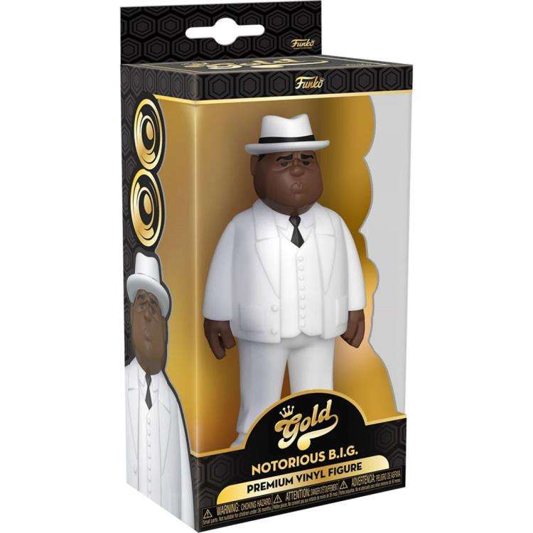 Funko VINYL GOLD BIGGIE SMALLS WHITE SUIT 5IN VINYL FIG