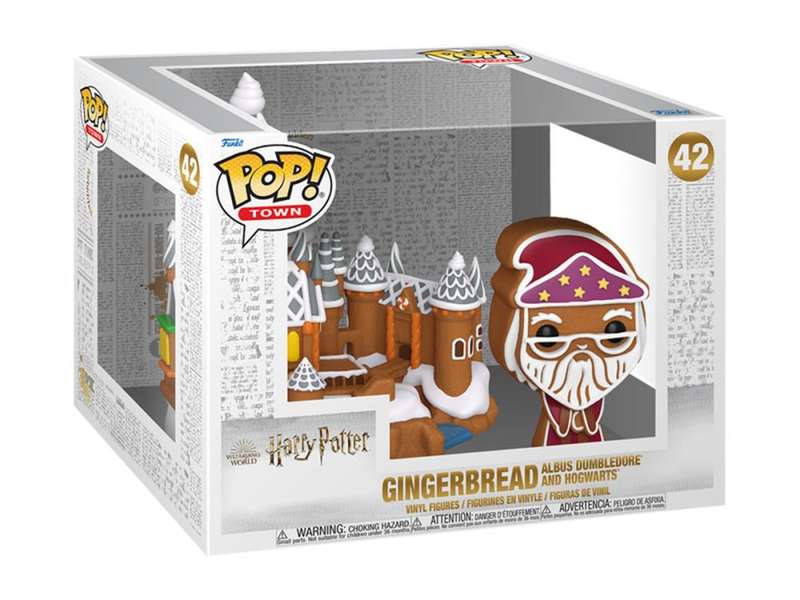 Funko POP! TOWN HARRY POTTER DUMBLEDORE & HOGWARTS VIN FIG