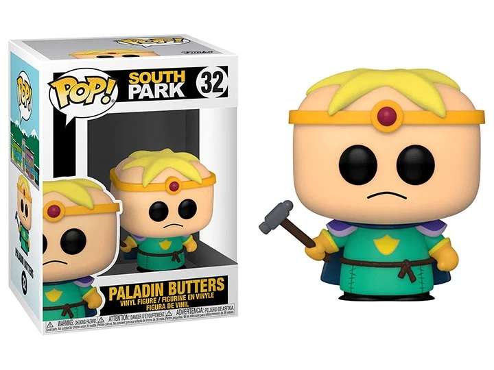 Funko POP! TV SOUTH PARK STICK OF TRUTH PALADIN BUTTERS FIG