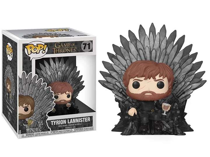 Funko POP! DELUXE GAME OF THRONES TYRION ON IRON THRONE VIN FIG