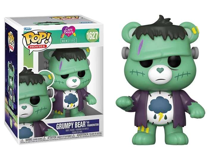 Funko POP! UNIVERSAL MONSTERS X CARE BEARS GRUMPY BEAR FRANKENSTEIN