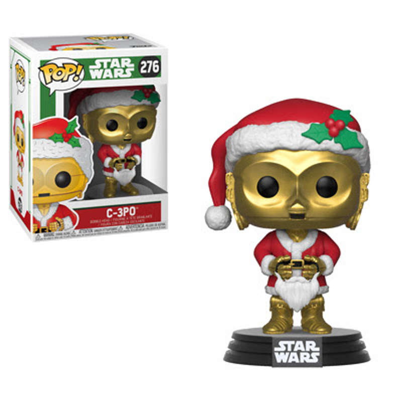 Funko! POP STAR WARS HOLIDAY C-3PO VINYL FIG