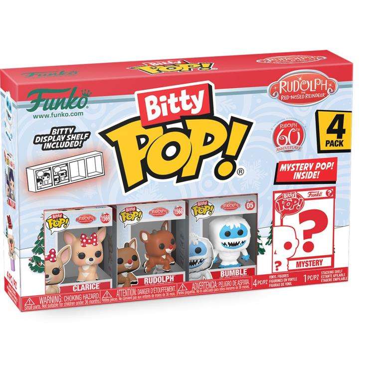 Funko BITTY POP! RUDOLPH CLARICE 4PK