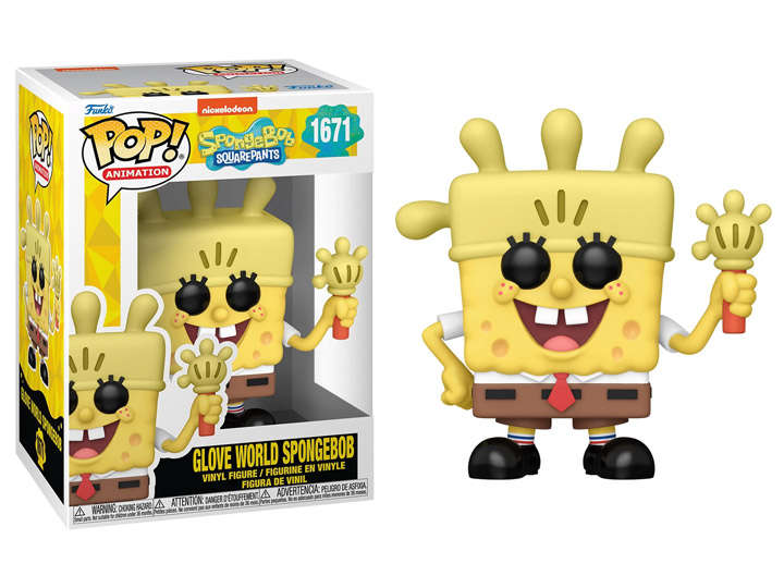 Funko POP! TV SPONGEBOB SQUAREPANTS 25TH SPONGEBOB W GLOVELITE VIN