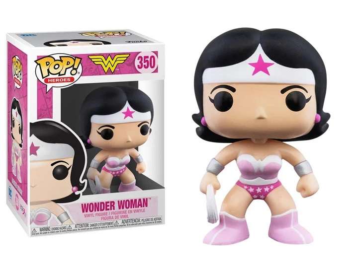 Funko POP! BREAST CANCER AWARENESS WONDER WOMAN VIN FIG