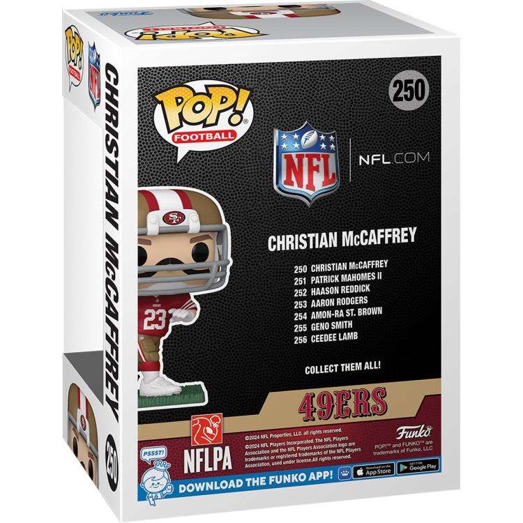 Funko POP! NFL 49ERS CHRISTIAN MCCAFFREY VIN FIG
