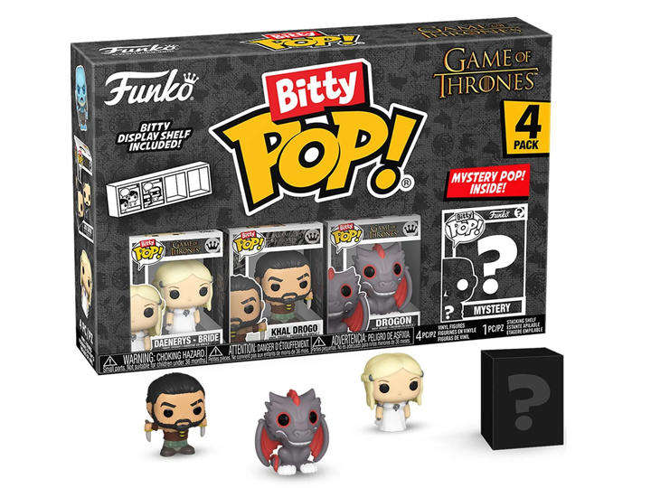 Funko BITTY POP! GAME OF THRONES KHALEESI 4PK VIN FIG