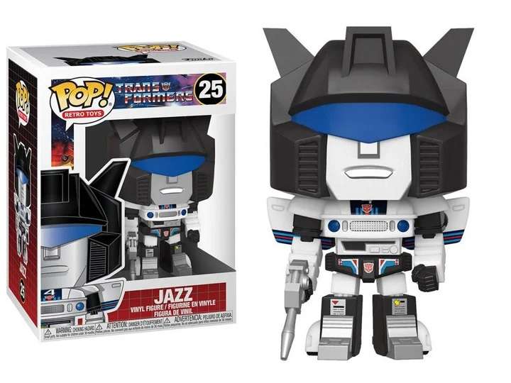 Funko POP! TRANSFORMERS JAZZ VINYL FIG