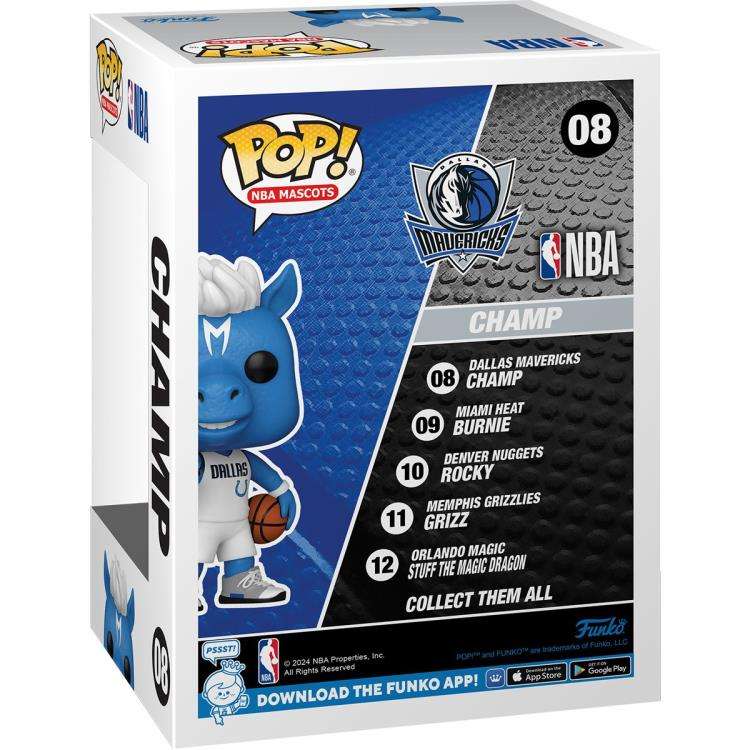 Funko POP! NBA MASCOTS DALLAS CHAMP VIN FIG