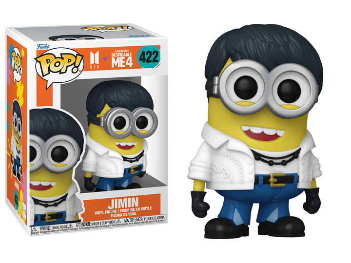 Funko POP! ROCKS BTS X MINIONS JIMIN FIG