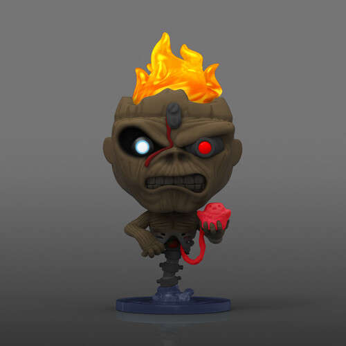 FUNKO POP! ROCKS Iron Maiden - Eddie 4PK Glow in the Dark Box Set (AE Exclusive)
