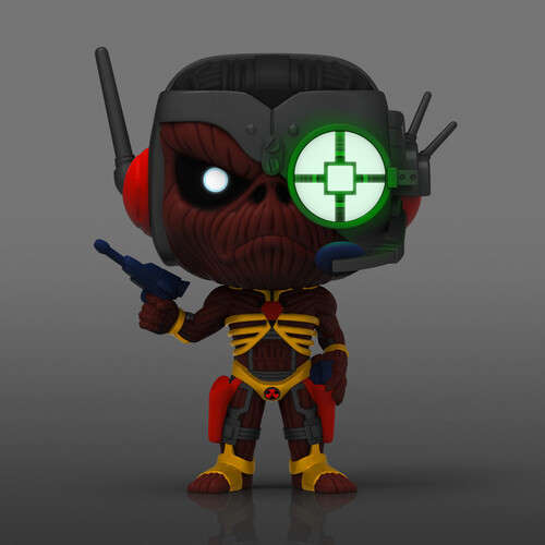 FUNKO POP! ROCKS Iron Maiden - Eddie 4PK Glow in the Dark Box Set (AE Exclusive)