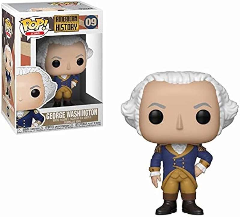 Funko! POP AMERICAN HISTORY GEORGE WASHINGTON VIN FIGURE