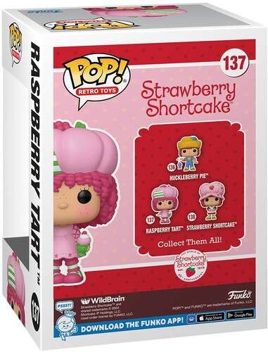 FUNKO POP! Retro Toys: Strawberry Shortcake Raspberry Tart