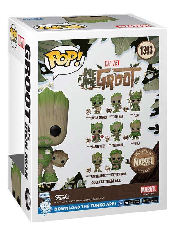 Funko POP! MARVEL WE ARE GROOT IRON MAN VIN FIG