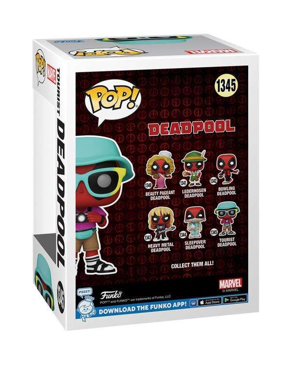 Funko POP! MARVEL DEADPOOL TOURIST VIN FIG
